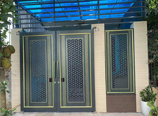 mẫu cổng đẹp bằng sắt