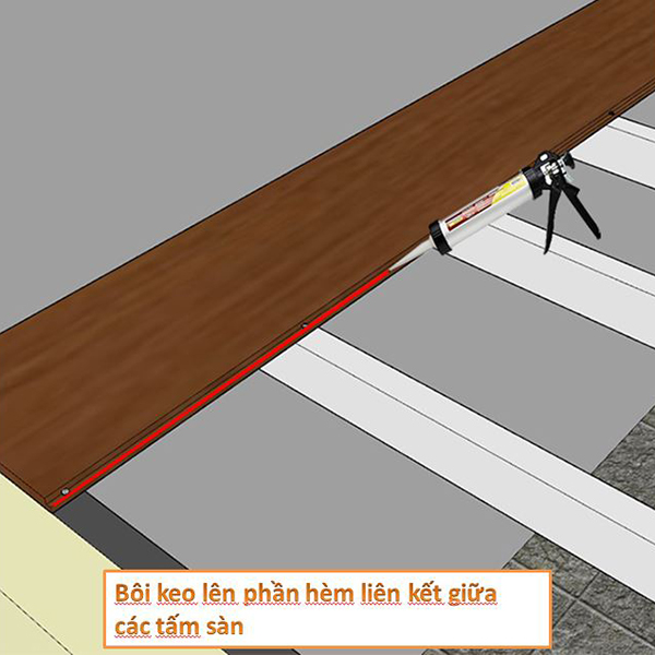 thi công sàn chịu lực gác lửng