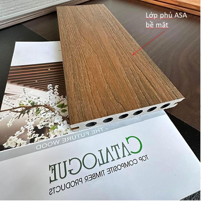 so sánh sàn gỗ nhựa 2 lớp có lớp phủ asa